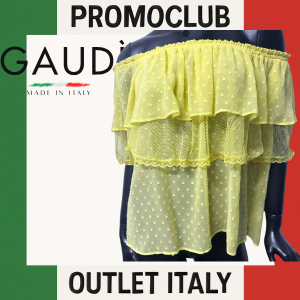 Блуза Gaudì,жълта, 100% полиестер, размер  44, Италия